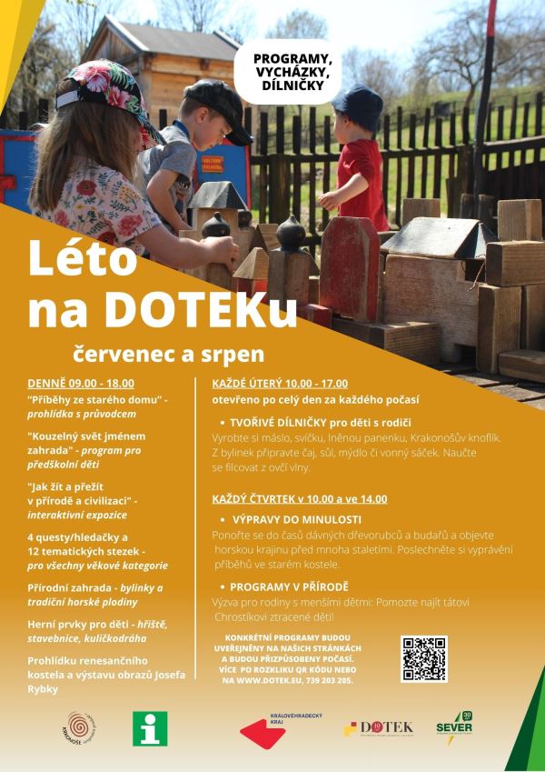 PROGRAM v létě na DOTEKu