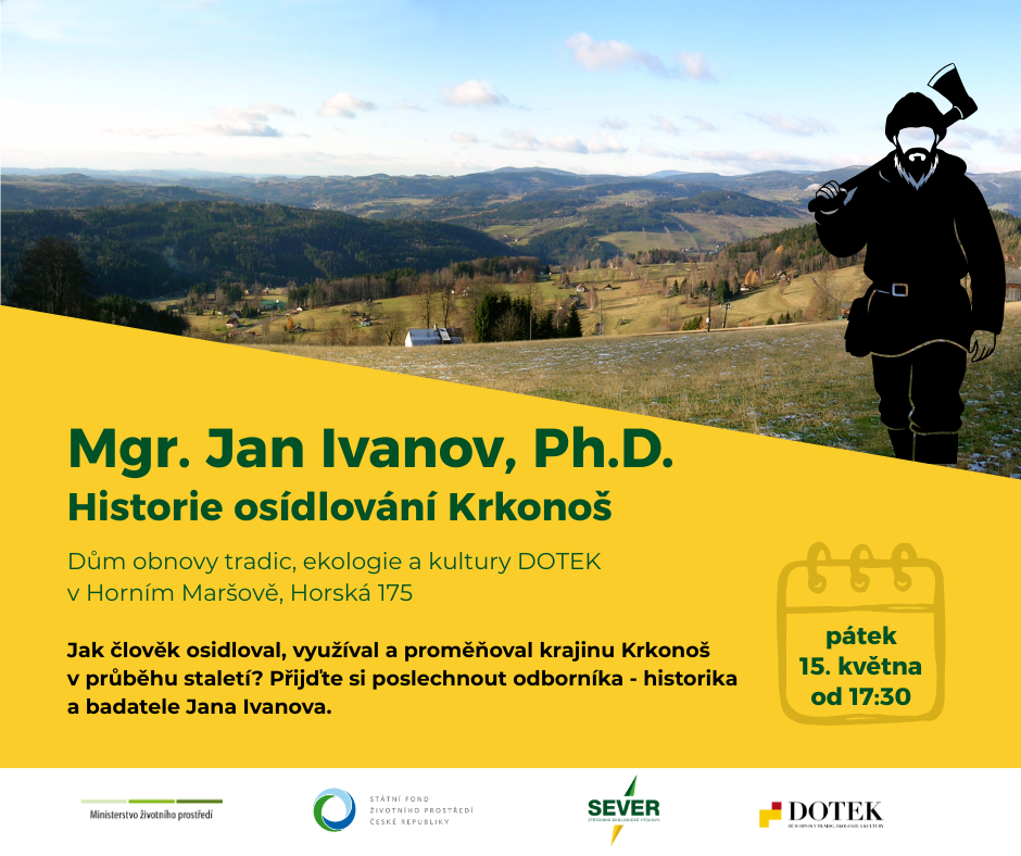 Mgr. Jan Ivanov, Ph.D. - Historie osídlování Krkonoš